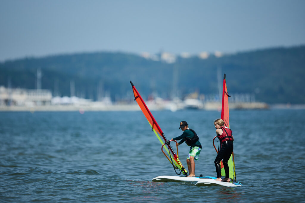 Półkolonie windsurfingowe dla dzieci i młodzieży Sopot